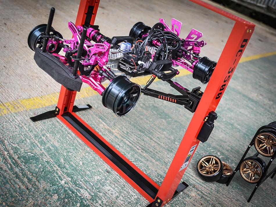 Team DC Aluminum Scale Automotive Car Lift for 1/10 RC ... rc brushless esc wiring 