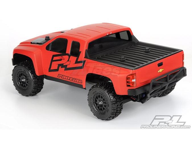 traxxas slash chevy silverado body