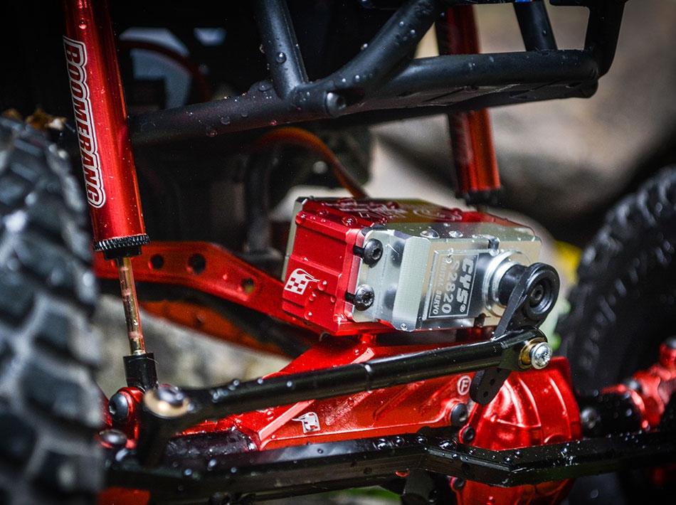 Boom Racing Axial RR10 Bomber Aluminum Scale Trail OnePiece Servo