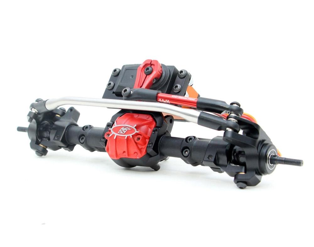 Boom Racing Axial SCX10 II AR44 Axle Mounted Servo Conversion Kit w/ 4