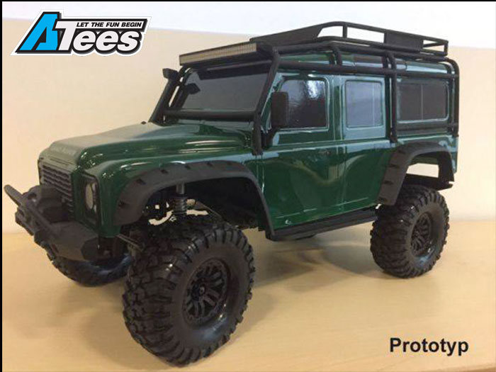 Filet De Fenêtre Métallique Pour Traxxas TRX4 RC4WD Defender - Style Land Rover 1/10