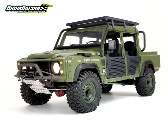 ラッキー。 Boom Racing X Knight Customs Defender D110 KHAN Military