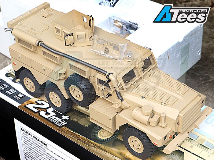 Trasped HG 1/12 6x6 ExplosionProof Military Truck ARTR