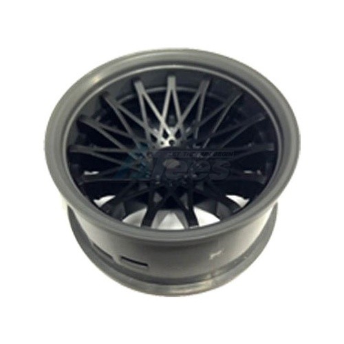 Team-Tetsujin Super Rim (gray/black) 2pcs Set