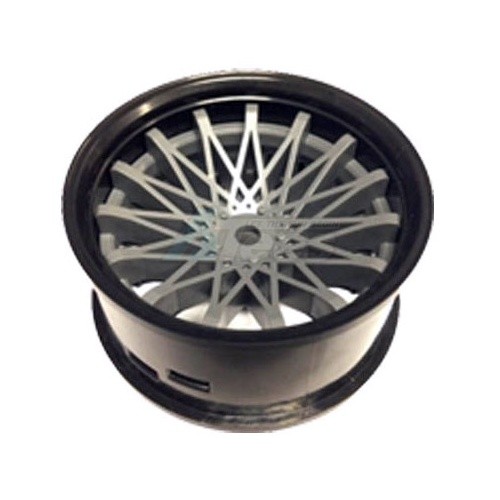 Team-Tetsujin Super Rim (black/gray) 2pcs Set