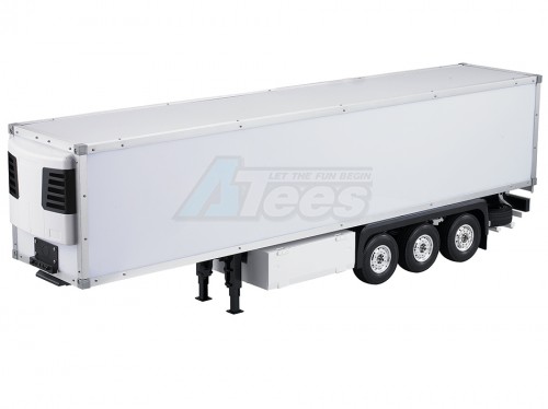 Hercules Hobby 1/14 Scale Tamiya Tractor Truck 40 Foot Reefer Semi-Trailer 3 Axle Model