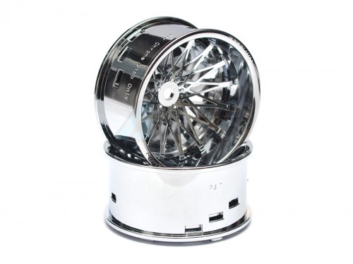 Team-Tetsujin Super RIM Chrome and Chrome rim 2pcs set