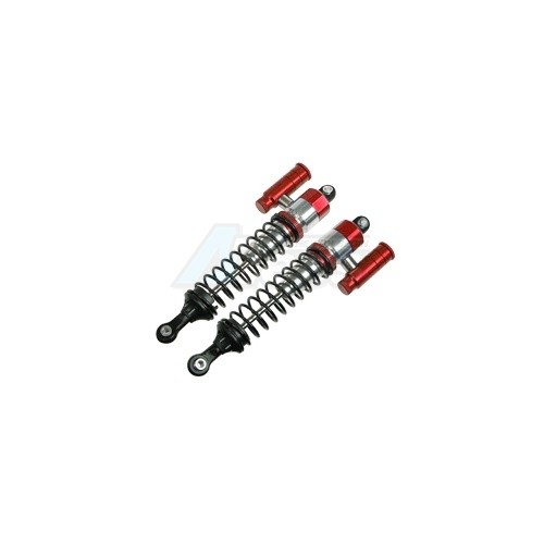 3Racing Aluminium Piggyback Damper For Traxxas E-Maxx T-Maxx & S-Maxx - Red