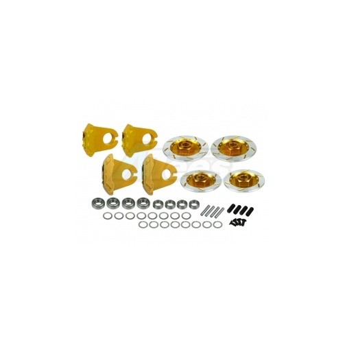 3Racing Realistic Brake Disk Set Ver. 3 Gold
