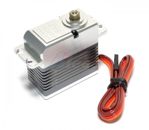 CYS Aluminium Cooling Shell Metal Gear Digital 18kg / 0.14sec 1/10 Silver