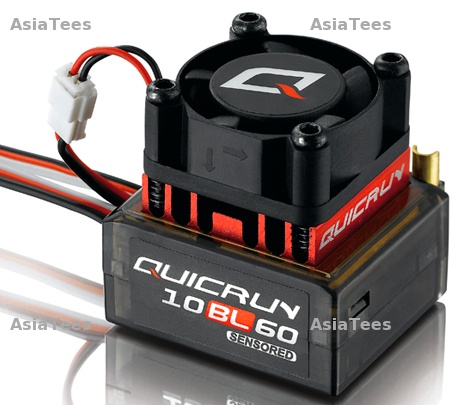 Hobbywing Hobbywing QuicRun Series Brushless 60A Sensored ESC #10BL60 For 1/10 & 1/12 RC