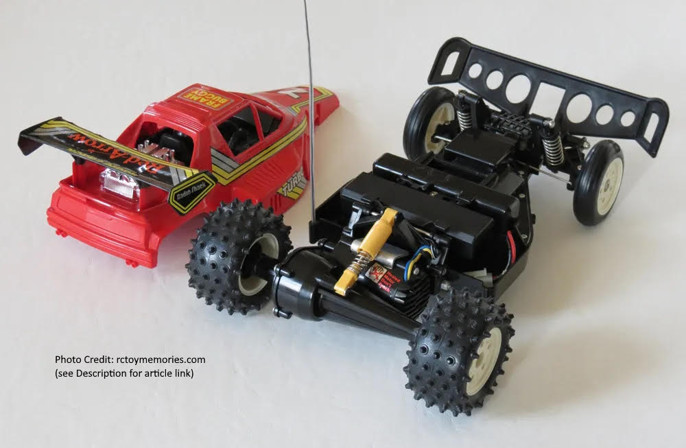 Radio Shack Red Arrow Buggy - my first hobby-grade RC