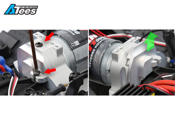 trx4 motor mount