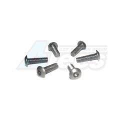 Himoto E8MTL 3*10 Button Head Screws 6P by Himoto