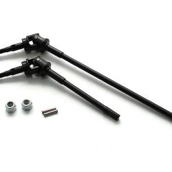 Axial Wraith Aluminum Front Universal Shaft Black by Team Raffee Co.