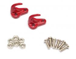 Miscellaneous All 1/10 Bolt-on Hooks / Large Red [RECON G6 The Fix Certified]  by Boom Racing