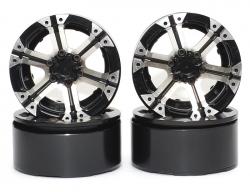 Miscellaneous All 1.9'' Aluminum 6 Spoke Wheel (2 Pairs) by Boom Racing