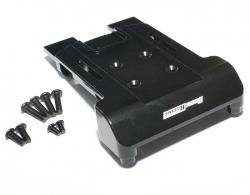 ECX Torment Aluminum Rear Arm Center Mount Set - 1 Pc Black by Boom Racing