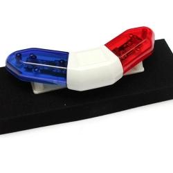 Miscellaneous All RC Police Car Strobe Flashing Triangle Scale Light Kit - Red & Blue by Team Raffee Co.
