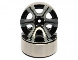 Miscellaneous All EVO™ 1.9 High Mass Beadlock Aluminum Wheels Twin-6D (2) by Team Raffee Co.