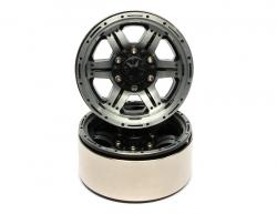 Miscellaneous All EVO™ 1.9 High Mass Beadlock Aluminum Wheels Twin-6 (2) by Team Raffee Co.