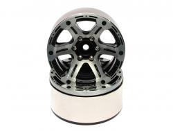 Miscellaneous All EVO™ 1.9 High Mass Beadlock Aluminum Wheels Twin-6C (2) by Team Raffee Co.