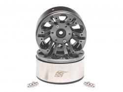 Miscellaneous All EVO™ 1.9 High Mass Beadlock Aluminum Wheels Twin-6B (2) by Team Raffee Co.