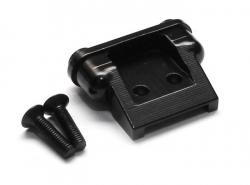 ECX Ruckus Aluminum Transmission Mount - 1Pc Black by Boom Racing