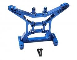 ECX Ruckus Aluminum Rear Shock Tower w/ Screws - 1Pc Blue by Boom Racing