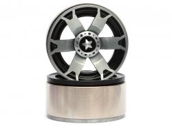 Miscellaneous All EVO™ 1.9 High Mass Beadlock Aluminum Wheels Star - 6B (2/Set)  by Team Raffee Co.