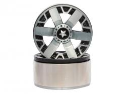 Miscellaneous All EVO™ 1.9 High Mass Beadlock Aluminum Wheels Star - 6C (2/Set) by Team Raffee Co.