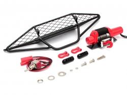 Axial SCX10 Aluminum Front Bumper And Winch Set by Boom Racing