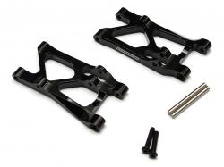 Vaterra Twin Hammers Aluminum  Front Suspension Arms - 1 Pair Black by Boom Racing