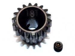 Axial Yeti Steel #45 Pinion Gear 32 Pitch 18T - 1 Pc Set (For Yeti / Yeti Xl) Black by GPM Racing