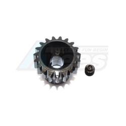 Axial Yeti Steel #45 Pinion Gear 32 Pitch 19T - 1 Pc Set (For Yeti / Yeti Xl) Black by GPM Racing