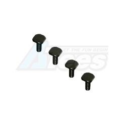 3Racing Sakura FF2015 M3 x 10 Bulkhead Cover Screw For FF2015 by 3Racing
