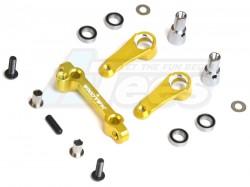 Team Losi 22 22 STEERING RACK VER.2 SET- 22 22SCT 22T Yellow by EXOTEK Racing