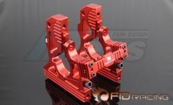 Team Losi  Desert Buggy XL  Rear Centre Diff Bracket Red by FID Racing
