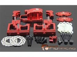 Team Losi  Desert Buggy XL  Centre Diff Bracket Adjustable Calipers Red by FID Racing