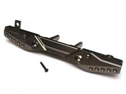 Axial SCX10 CNC Machined Aluminum Rear Bumper Gun Metal by Boom Racing