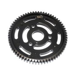 Axial Yeti Steel #45 Spur Gear 32 Pitch 65T - 1 Pc  Black by GPM Racing
