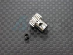 Team Associated RC18T Titanium Motor Gear (15T) - 1PC Set by GPM Racing