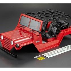 Miscellaneous All 1/10 Scale Crawler Finished Body  WARRIOR Red (Printed) Light buckets assembled by Killerbody