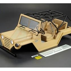 Miscellaneous All 1/10 Scale Crawler Finished Body WARRIOR Matte Military Desert Color (Printed) Light buckets assembled by Killerbody