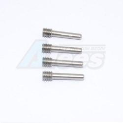 Axial Yeti XL Steel Screw Pin - 4Pcs Silver by GPM Racing