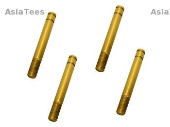 3RACING Sakura Ultimate Titanium Coated Damper Shaft For #SAK-U314/PK by 3Racing