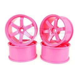 Miscellaneous All 2.2 Wheel Rims 6 Spoke Offset 3 Pink (4 pcs) by Speedline