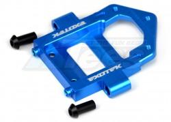 Team Associated B44.3 Factory Team Heavy Duty Machined 7075 Front Bulkhead Blue by EXOTEK Racing