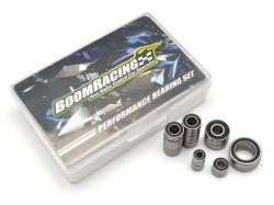X Factory SCX-60CF High Performance Full Ball Bearings Set Rubber Sealed (22 Total) by Boom Racing