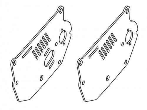 X-Rider BX4003 Battery Holder L/R by X-Rider